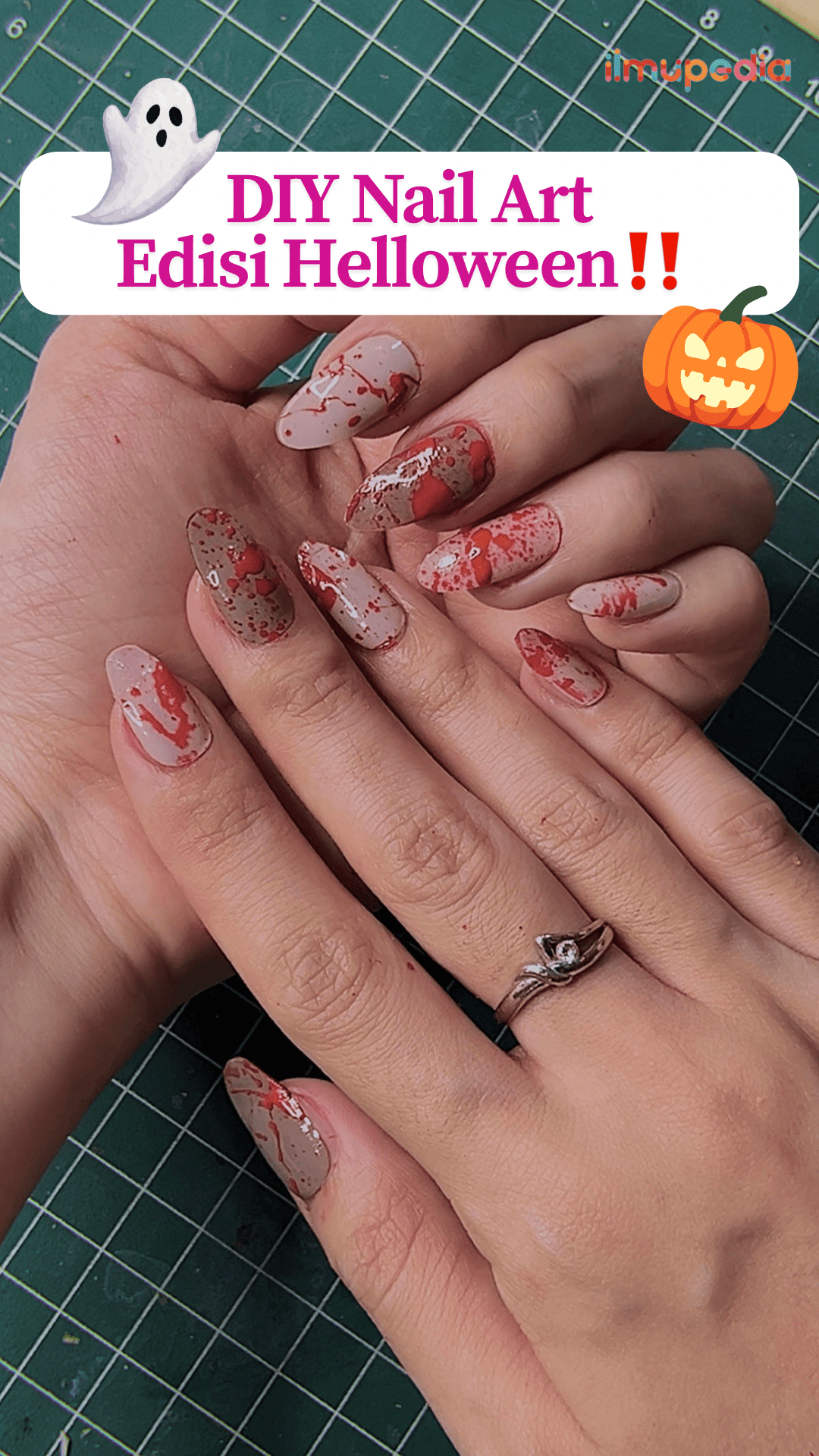 DIY Nail Art, Edisi Helloween🎃‼️