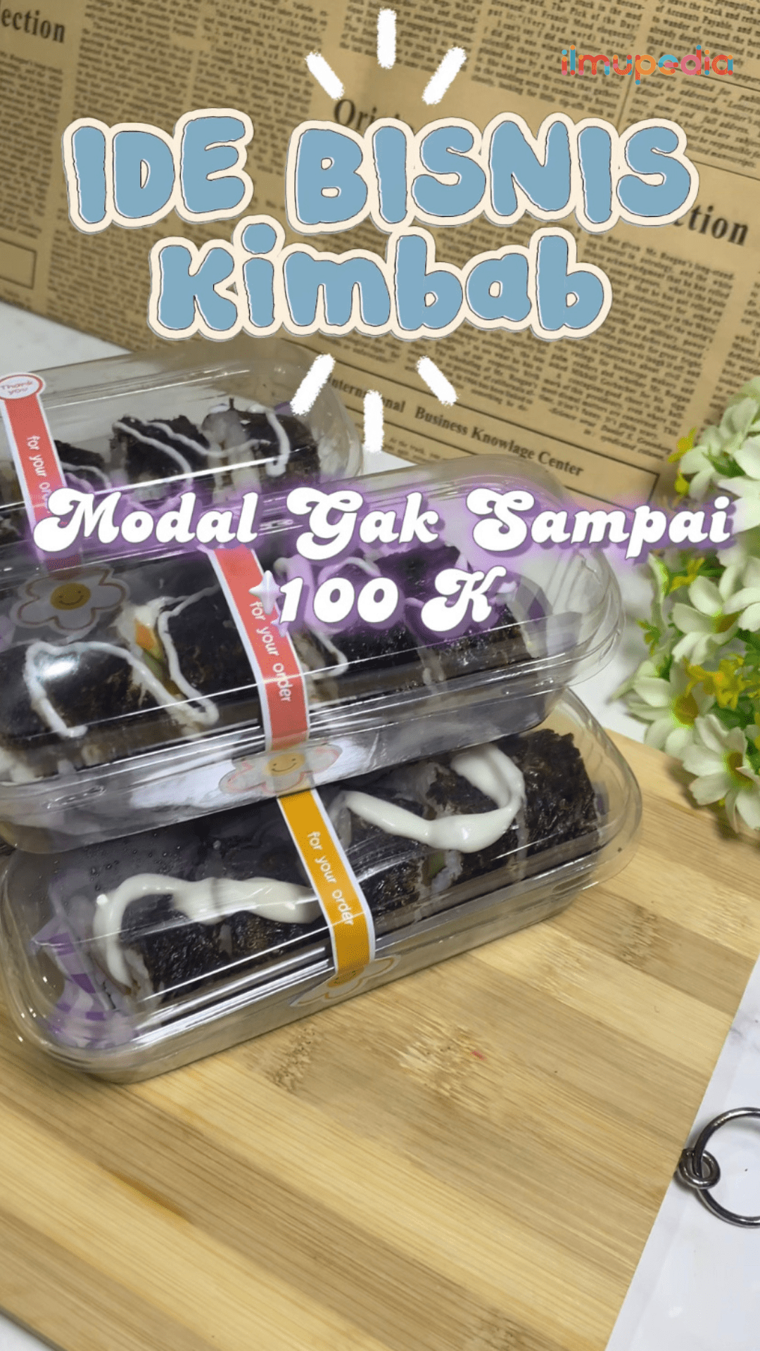 Ide Bisnis Kimbab, Modal Gak Sampai 100K