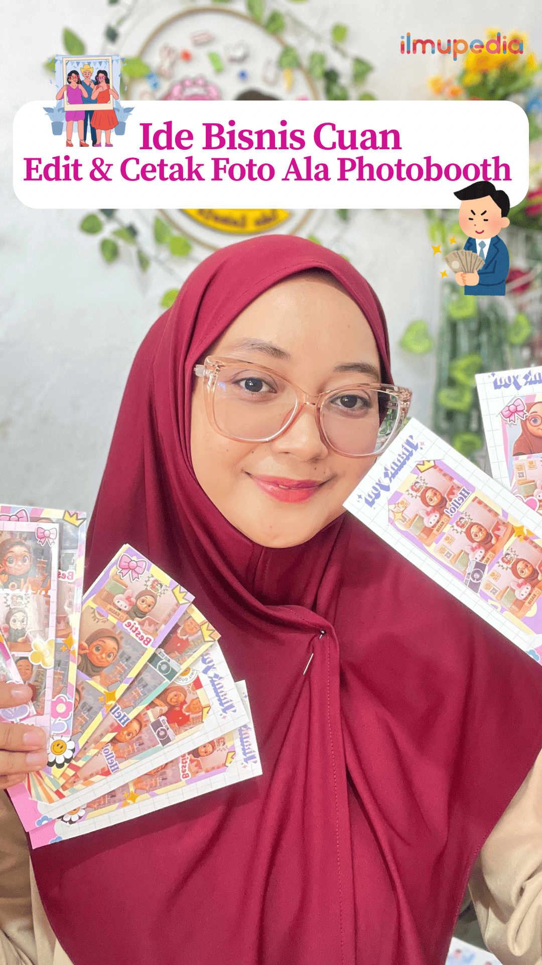 Ide Bisnis, Edit & Cetak Foto Ala Photobooth